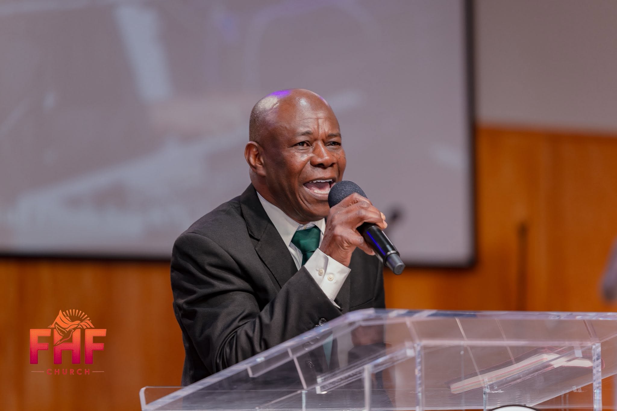 Pastor Preaching